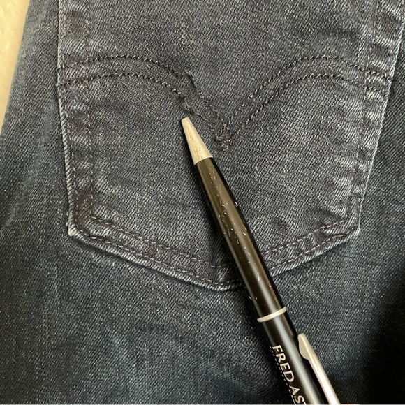 Levi's Premium Navy Blue 510 Skinny Jeans Size 28 - Picture 5 of 13